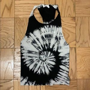 Soul Cycle Tie-dye twist tank